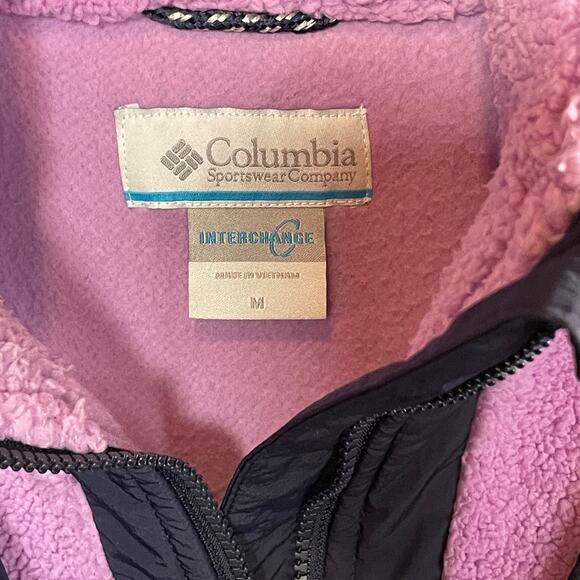Columbia Women's Laurelwoods II Interchange Hooded Jacket navy/purple Medium - Picture 6 of 12